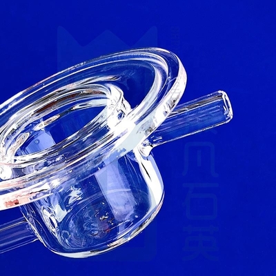 Op maat gemaakte vloeistofmeting met hoge temperatuur 50 ml-1000 ml kwartsreactor