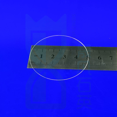 High Light Transmission Window Schist Quartz Glass Sheet 2 "4" 6 " Quartz Wafer Wafer 0,3 mm Dikte