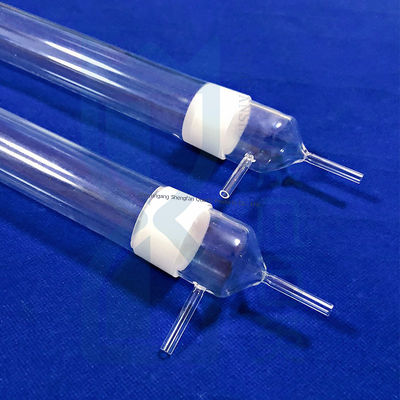 Ondersteuning Custom Fused Silica Quartz Glass Flask Met 29/32 24/29 Joint