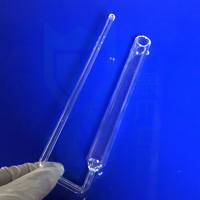 Fabriek Speciaal laboratorium op maat van kwartsglasbuis kwartsglasinstrument