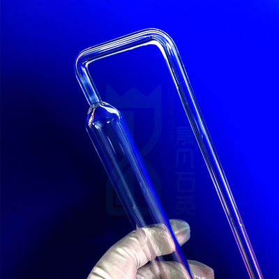 Fabriek Speciaal laboratorium op maat van kwartsglasbuis kwartsglasinstrument