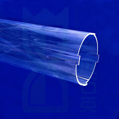 1100C Spanningspunt Kwartsglasbuis voor optische toepassingen in de industriële productie