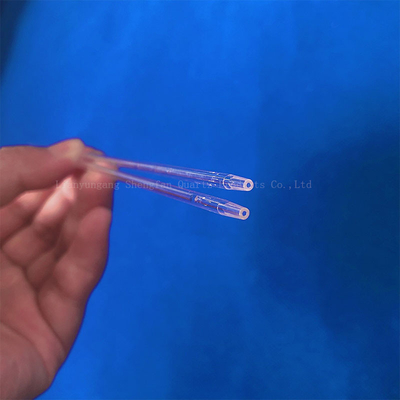 Fabrieksopdracht Hoogtemperatuurweerstand 1mm-10mm Kleine diameter capillaire kwartsglasbuis