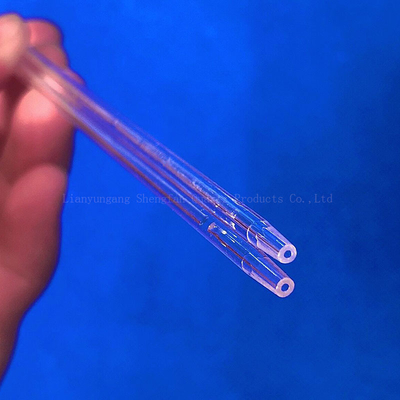 Fabrieksopdracht Hoogtemperatuurweerstand 1mm-10mm Kleine diameter capillaire kwartsglasbuis