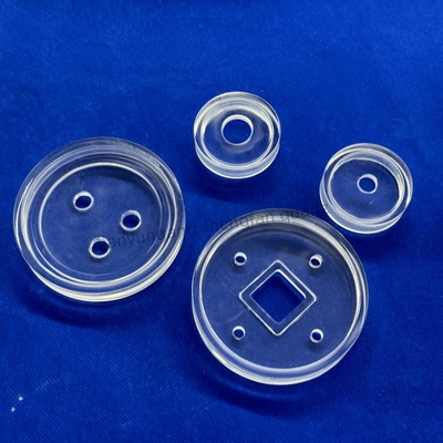 Fabriek Custom High Temperature Corrosion Resistant Transparent Quartz Thread Pipe Quartz Glass Pipe