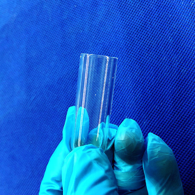 Gepersonaliseerde heldere ronde onderkant kwartsproefbuis voor laboratorium