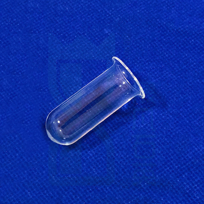 Hoogtemperatuur hoogzuiverheid siliciumkwarts glasbuis kwarts met flenstub Quartz flenstub