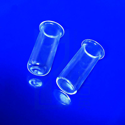 Hoogtemperatuur hoogzuiverheid siliciumkwarts glasbuis kwarts met flenstub Quartz flenstub