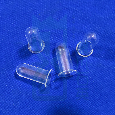 Hoogtemperatuur hoogzuiverheid siliciumkwarts glasbuis kwarts met flenstub Quartz flenstub