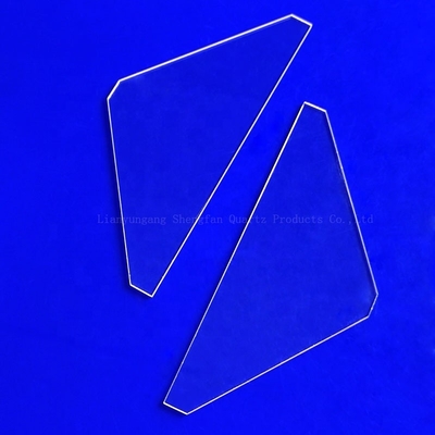 Op maat gemaakte JGS1 JGS2 JGS3 Gesmolten Silica Plaat Kwarts Glas Plaat JGS2 Kwarts Glas Venster Plaat Plaat Disc