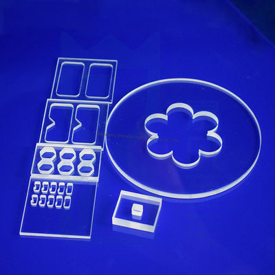 Industriële kwartsglasplaat voor chemische en thermische weerstand