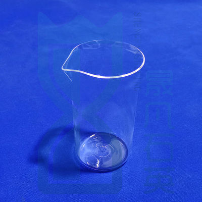 Fabrieksproducten van kwartsglasbekers en kwartsware Hoogtemperatuurbestendige Corrosiebestendige