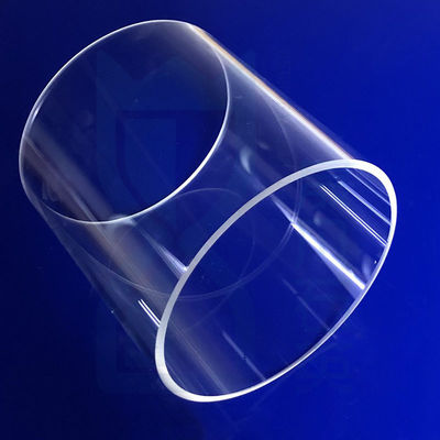 Fabriek directe verkoop Hoogwaardige warmtebestendige en corrosiebestendige kwartsglasbuizen glaskwartsring voor CVD-machine.