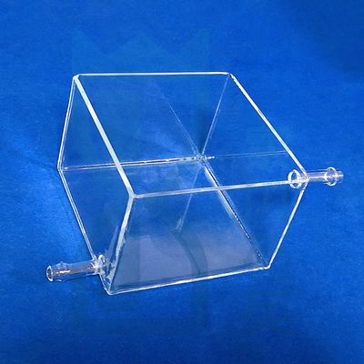 Fotochemische reactor benodigd Hoogtransparante kwartstanks Dichtheid 2,2 g/cm3 Gesmolten Silica