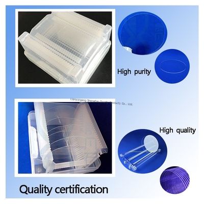 De aangepaste Transparante Uvplaat van het Kwartsglas voor Viewport Glas