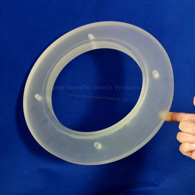 Fabrieksproducten Hoogtemperatuurbestendige Corrosiebestendige Transparante Opaque Kwartsglas Speciaal gevormde onderdelen voor monsterondersteuning