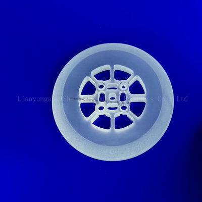 Fabrieksproducten Hoogtemperatuurbestendige Corrosiebestendige Transparante Opaque Kwartsglas Speciaal gevormde onderdelen voor monsterondersteuning