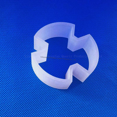 Fabrieksproducten Hoogtemperatuurbestendige Corrosiebestendige Transparante Opaque Kwartsglas Speciaal gevormde onderdelen voor monsterondersteuning