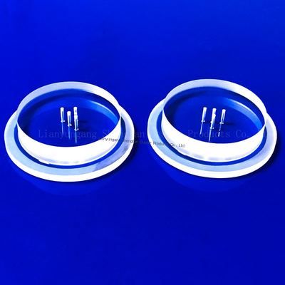 CNC Aangepaste Hoge Precisie Hoge Zuiverheid JGS2 Kwarts Stap Platen Voor UV Venster