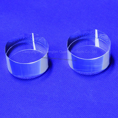 Aangepaste hoogzuivere 99,99% UV-doorlatende kwartsglasplaat voor halfgeleider- en optische toepassingen