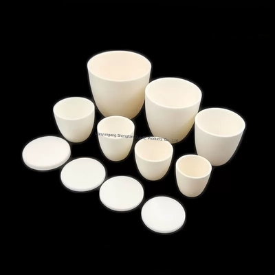 99% aluminium keramische smeltkroes met hoge dichtheid en maximale werktemperatuur 1600C