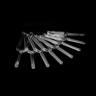 Transparent 432Hz Crystal Tuning Fork with Long Sustain for Sound Therapy and Meditation