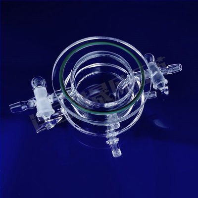 Hoogwaardige 500 ml 1000 ml kwarts laboratorium chemische apparatuur kwarts fotochemische reactor