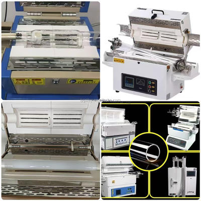 Aanpasbare Hoge Zuiverheid SIO2 99,99% Gesmolten Kwartsglazen Buis met Hittebestendigheid tot 1200°C