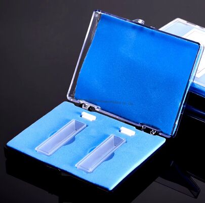 Hittebestendige en corrosiebestendige kwartsglazen colorimeter cuvet met een capaciteit van 3,5 ml