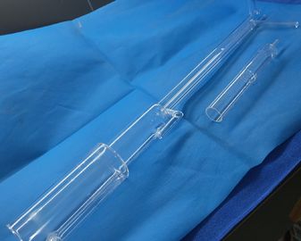 Siliciumdioxide Quartz Heater Tube Uv Glass 1683 Degree Fused Silica Capillair