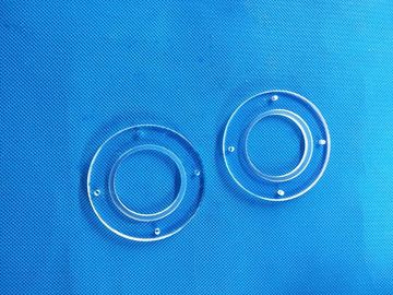 Glas het Op hoge temperatuur van laboratoriumapparaten, Glaswerkproducten SiO2 Noncrystalline