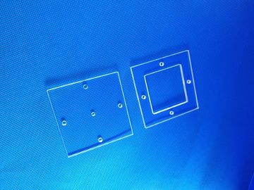 Professioneel Precisieglas die plaat van het het glas de UVkwarts van het kwartsgezicht machinaal bewerken