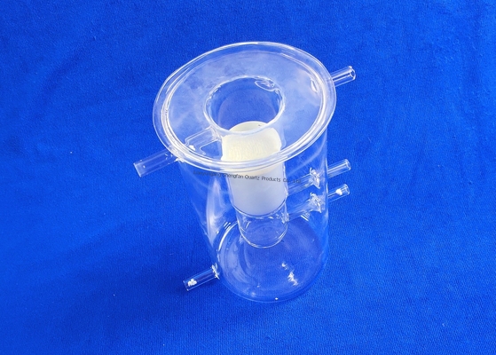 Het hoge van het het Laboratoriumglaswerk van de Overbrengingswetenschap van het het Laboratoriumglaswerk Chemische van het Ontwerpquartzolite Professionele Glas Labware