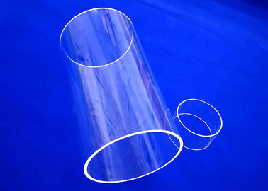 Chemisch Bestand Glas Haarvat, de Vlakke Glazen buis van het de Vormkwarts van BodemReageerbuizen Antizuur Aangepaste