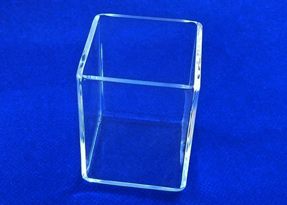 De transparante Urn van het Glaskwarts, de Technische Anticorrosieve Hardware van Glasproducten
