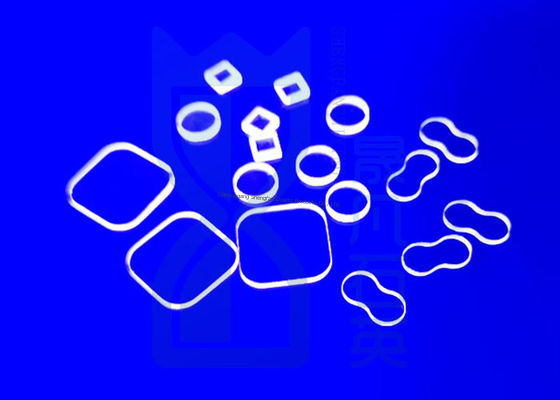 Clear High Temperature Resistance Glass Plates JGS1 Fused Silica Quartz Disc