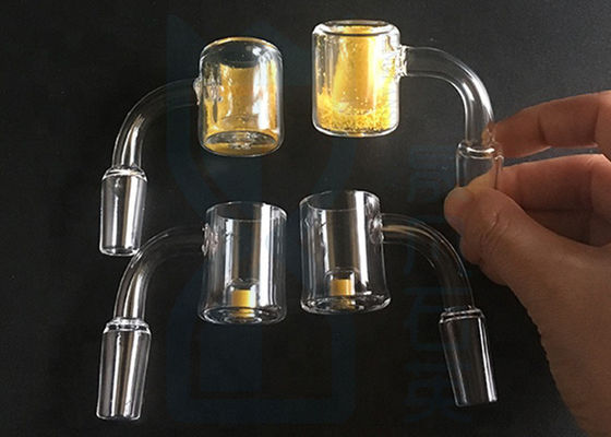 14mm Gezamenlijk Kwarts Banger met Terp-Parelscarburator GLB voor Schar Rig Glass Smoking Pipe