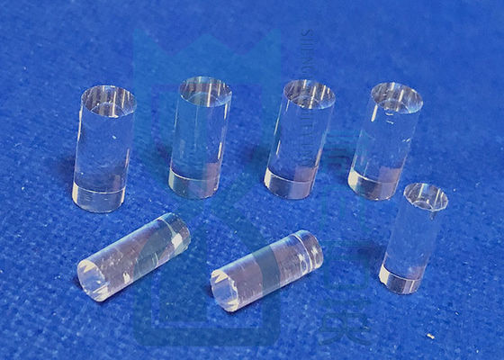 Het transparante van het Kwartsrod high temperature clear quartz van 2.2g/Cm3 92% Gesmolten Glas Rod Customized Quartz Rod