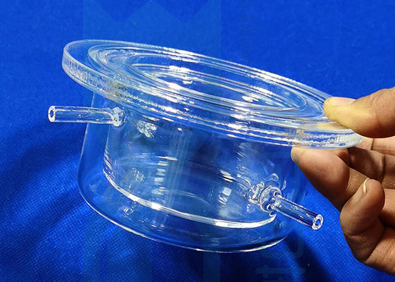 Optisch Instrumenten Gesmolten van de het Laboratoriumwetenschap van GlasswareChemistry van de Siliciumchemie het Laboratoriumglaswerk