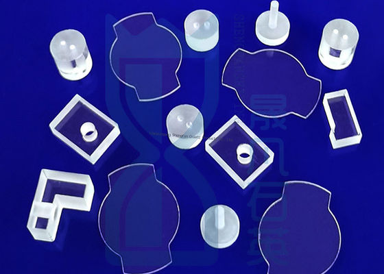 Fabrikant Optische gesmolten kwartsglasplaat op maat met een hoge doorlaatbaarheid