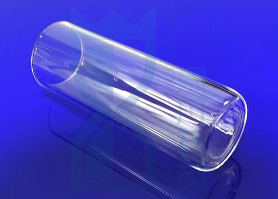Één Beëindigen sloot de Gesmolten Koker van het Kwartsglas voor Uvlamp