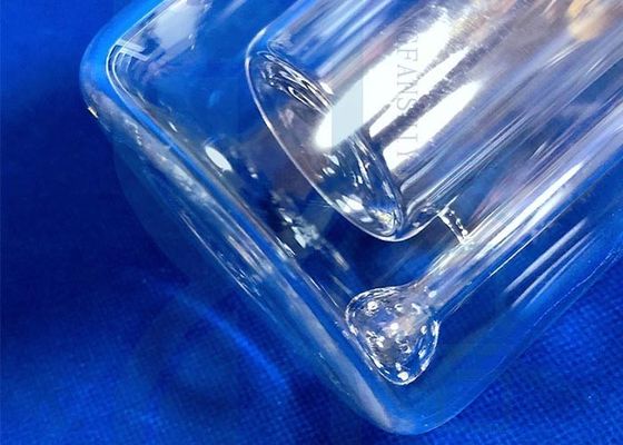 Morse 6,5 Transparante Laboratorium Gesmolten Kwartsbuis