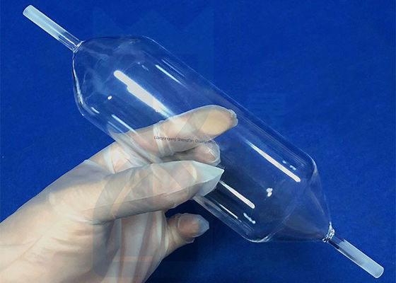 Thermisch stabiele buis van helder kwartsglas zonder luchtbel en hoge lichtdoorlatendheid