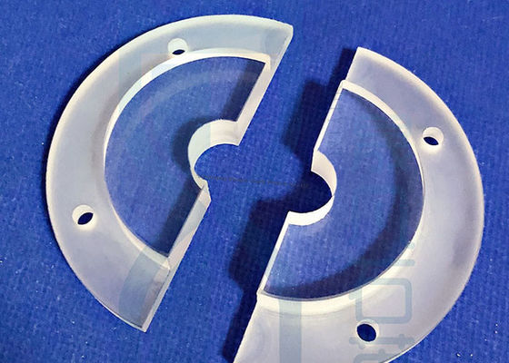 Hoge precisie JGS1 JGS2 JGS3 Kwartsglasplaat Glaskwartsplaat CNC-proces Gesmolten siliciumkwartsglas schijf