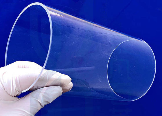 Vervaardiging van hoge temperatuurbestendige grote kwartsglasbuizen