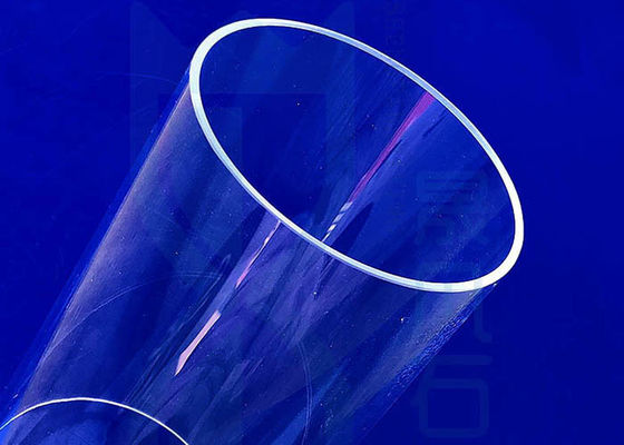 Vervaardiging van hoge temperatuurbestendige grote kwartsglasbuizen