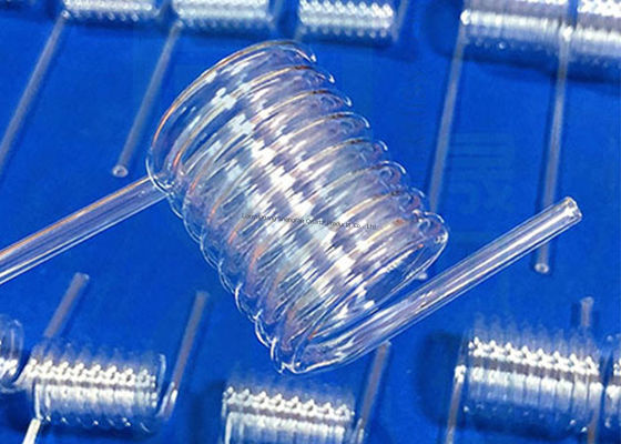 300 mm OD helder kwartsglasbuis voor UVC-licht met hoge temperatuurbestendigheid