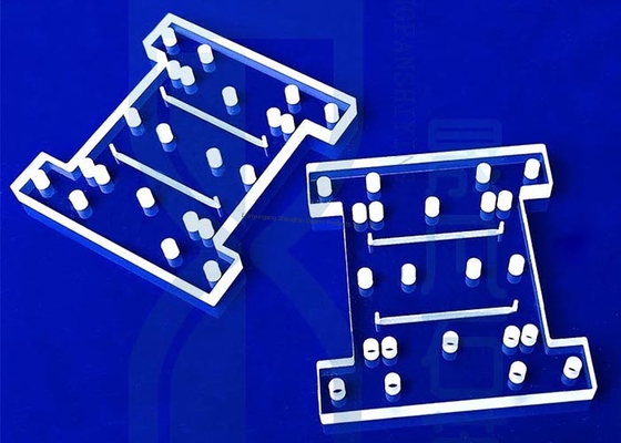 CNC aanpassen hoge temperatuur kwarts glasplaat voor het uitharden machine