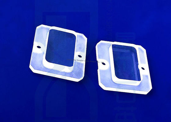 Hoge precisie JGS1 JGS2 JGS3 Kwartsglasplaat Glaskwartsplaat CNC-proces Gesmolten siliciumkwartsglas schijf