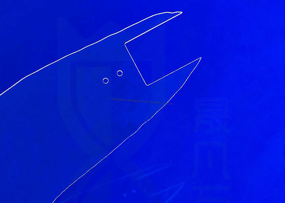 Kwartsplaat van militaire kwaliteit met gesmolten kwarts, aanpasbare afmetingen en precisietolerantie voor toepassingen bij hoge temperaturen